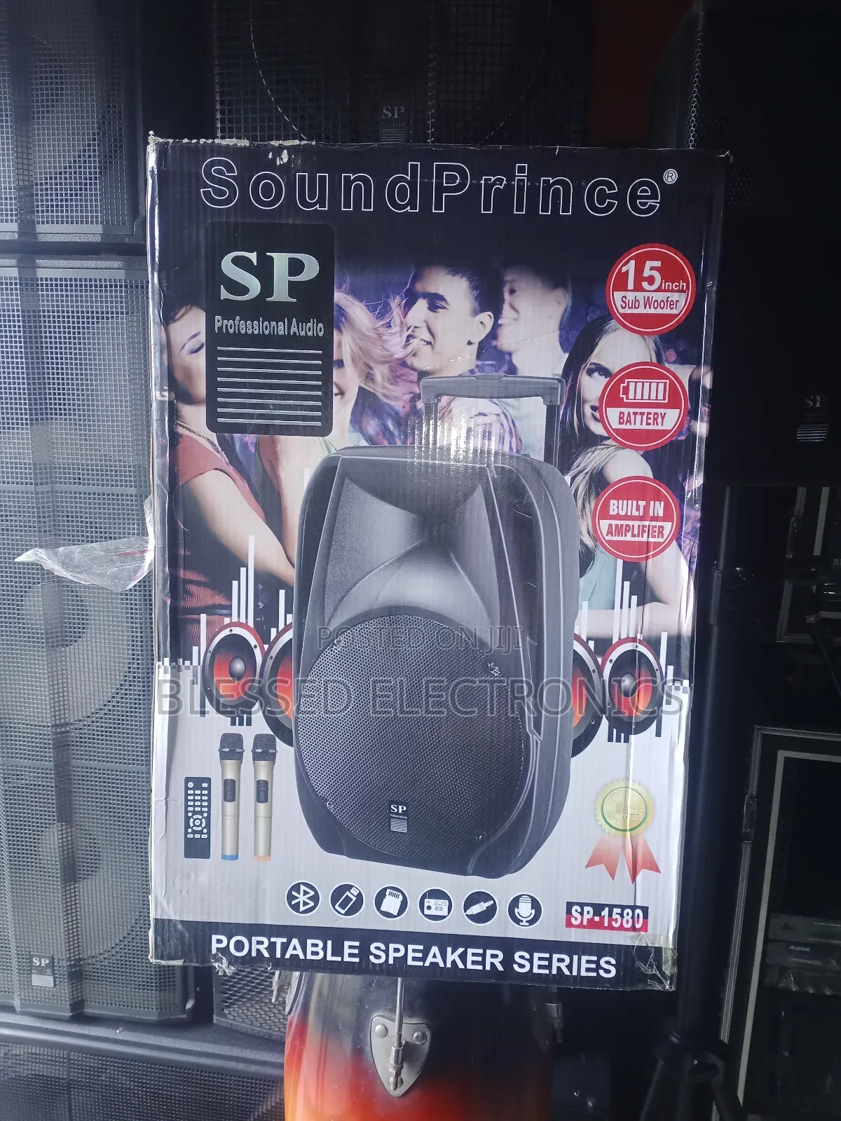 Soundprince Prefessional Portable Speaker Sp-1580