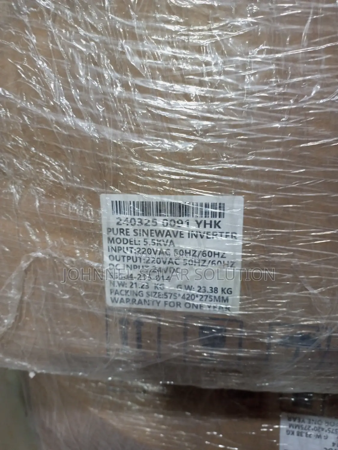 5.5kva 24v Yohako Non-Hybrid Inverter