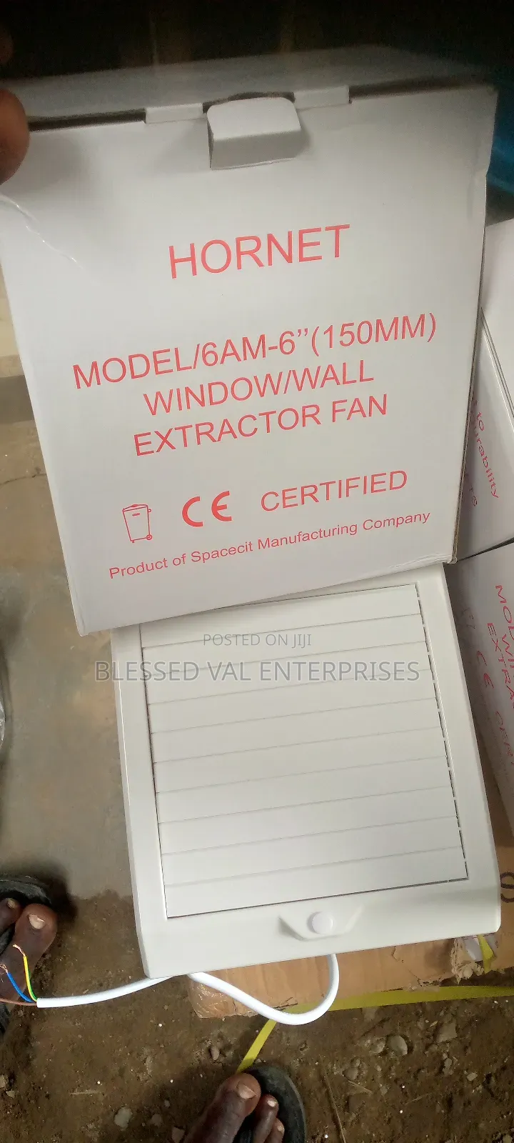 Hornet 6 Inches Window Wall Extractor Fan