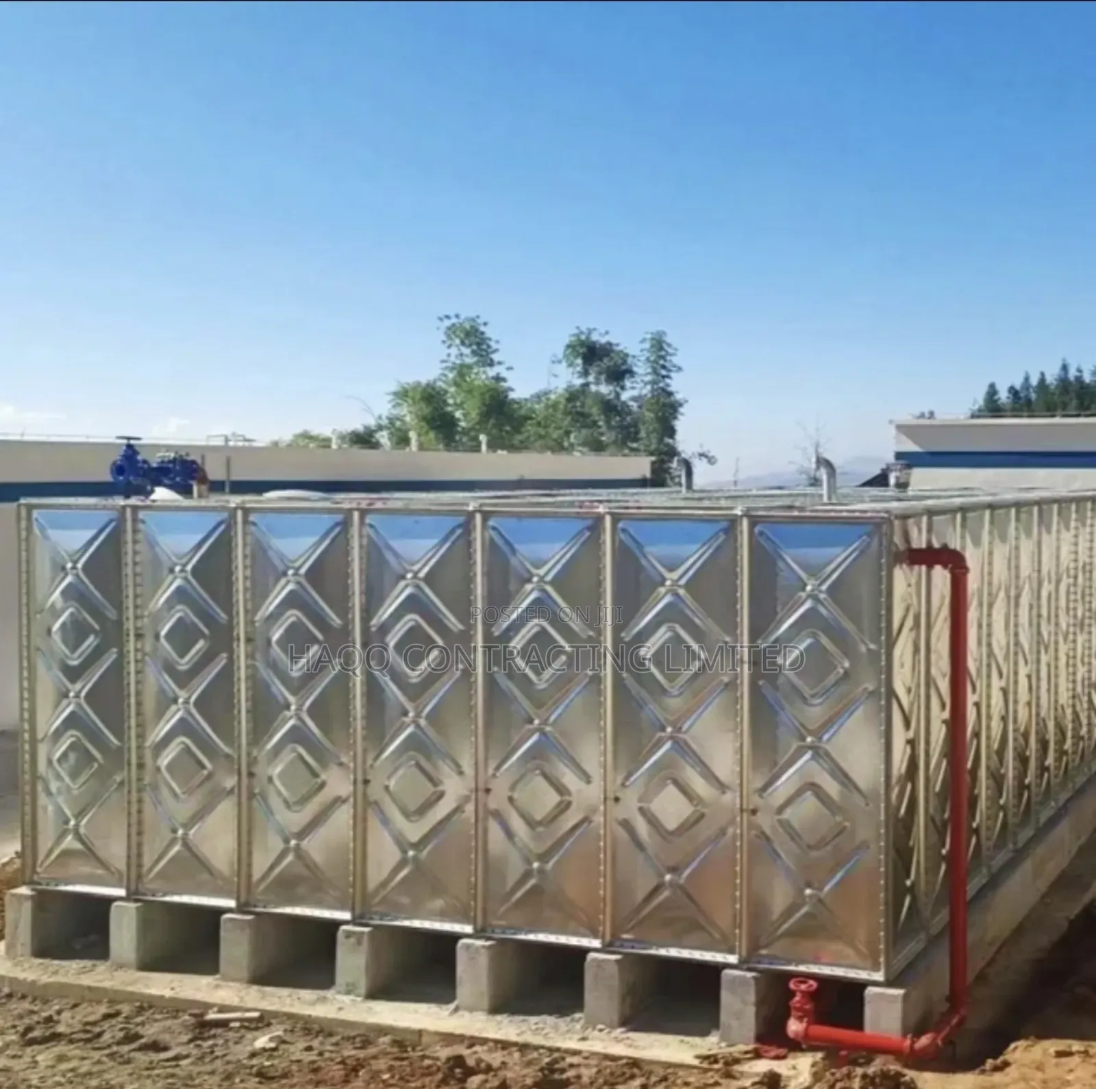Pressed Steel/Galvanized Steel/1.22×1.22mm/Water Tank Panel
