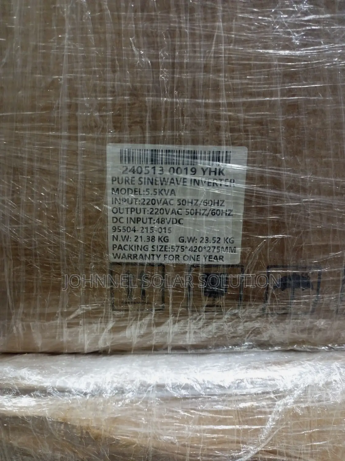 5.5kva 48v Yohako Solar Non-Hybrid Inverter