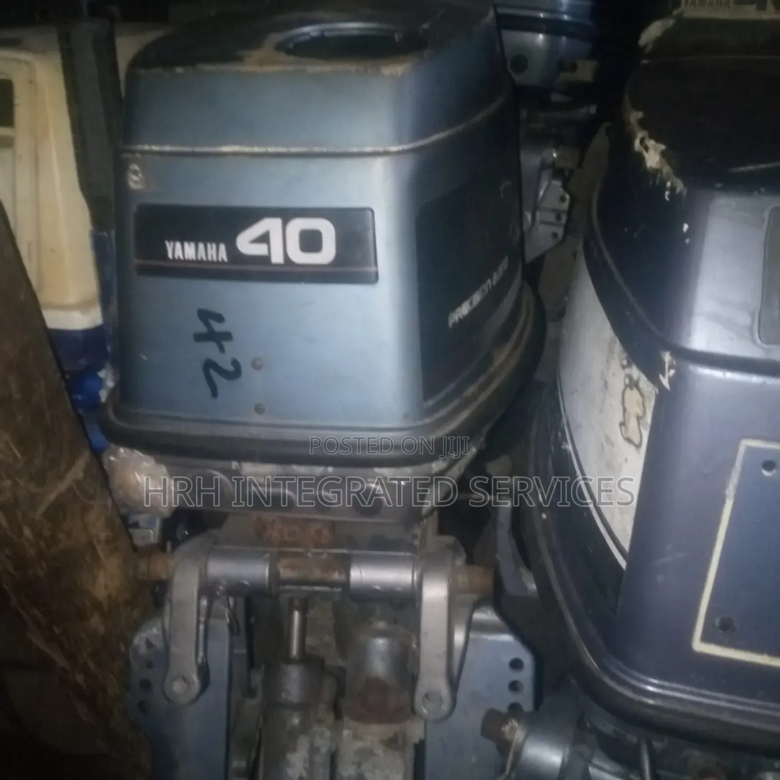 40hp Yamaha Boat Engine