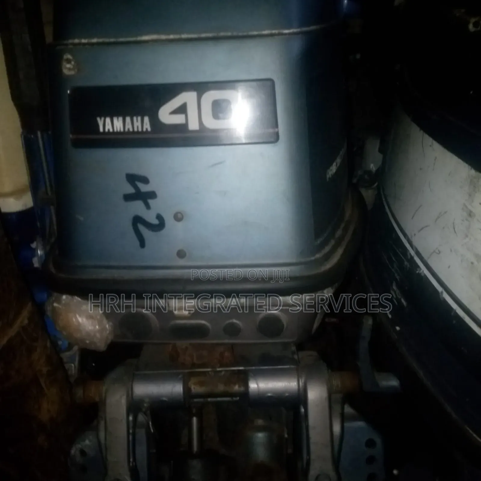 40hp Yamaha Boat Engine