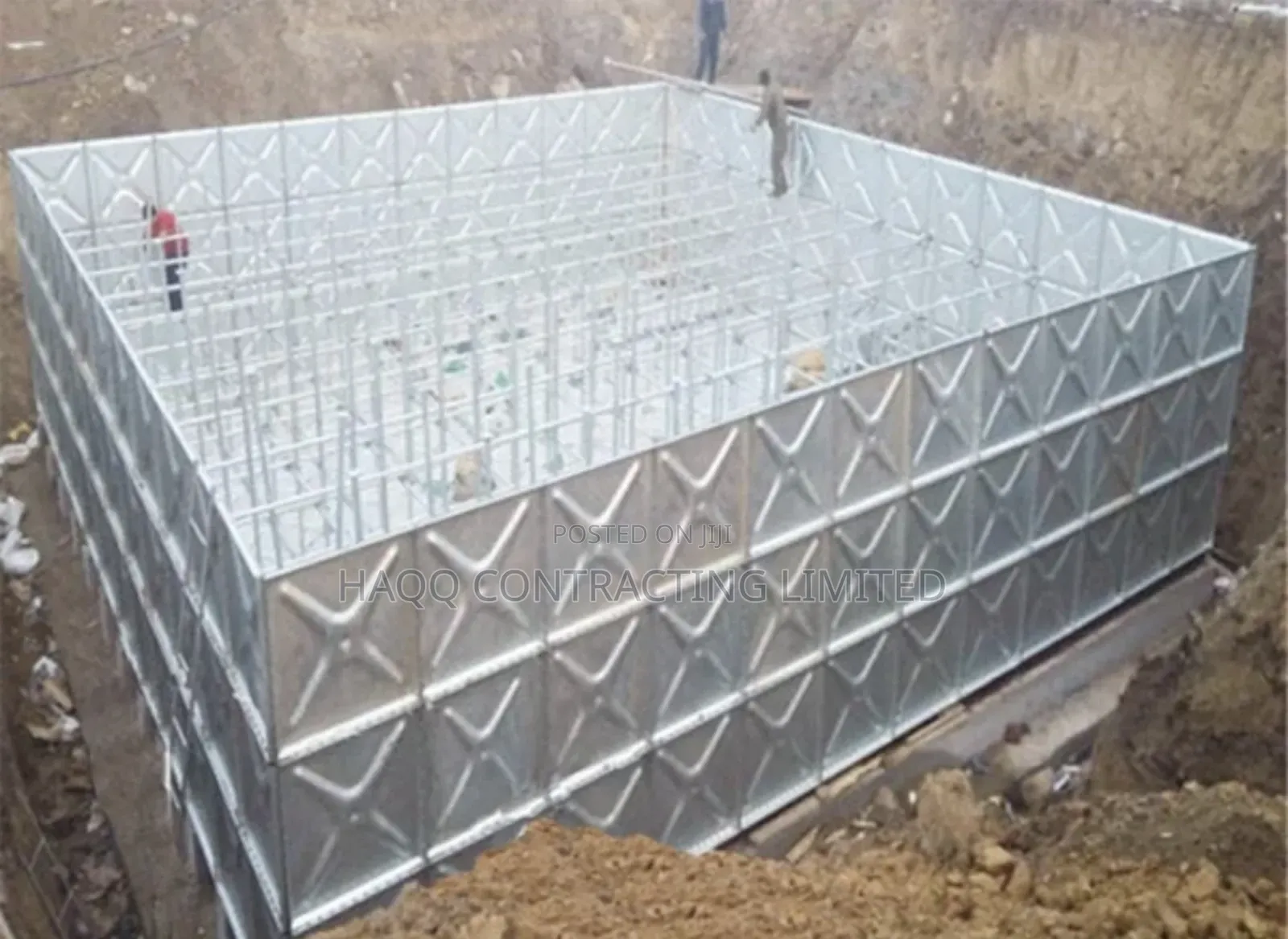 Galvanized Pressed Steel Sectional Water Tank Expert
