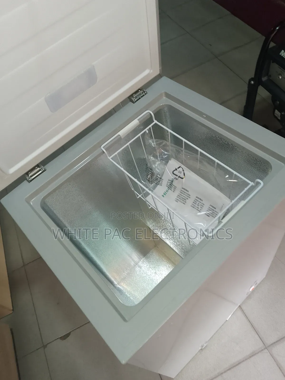 Brand New Hisense Chest Freezer 100-Litre Extra Cooling>1yrs