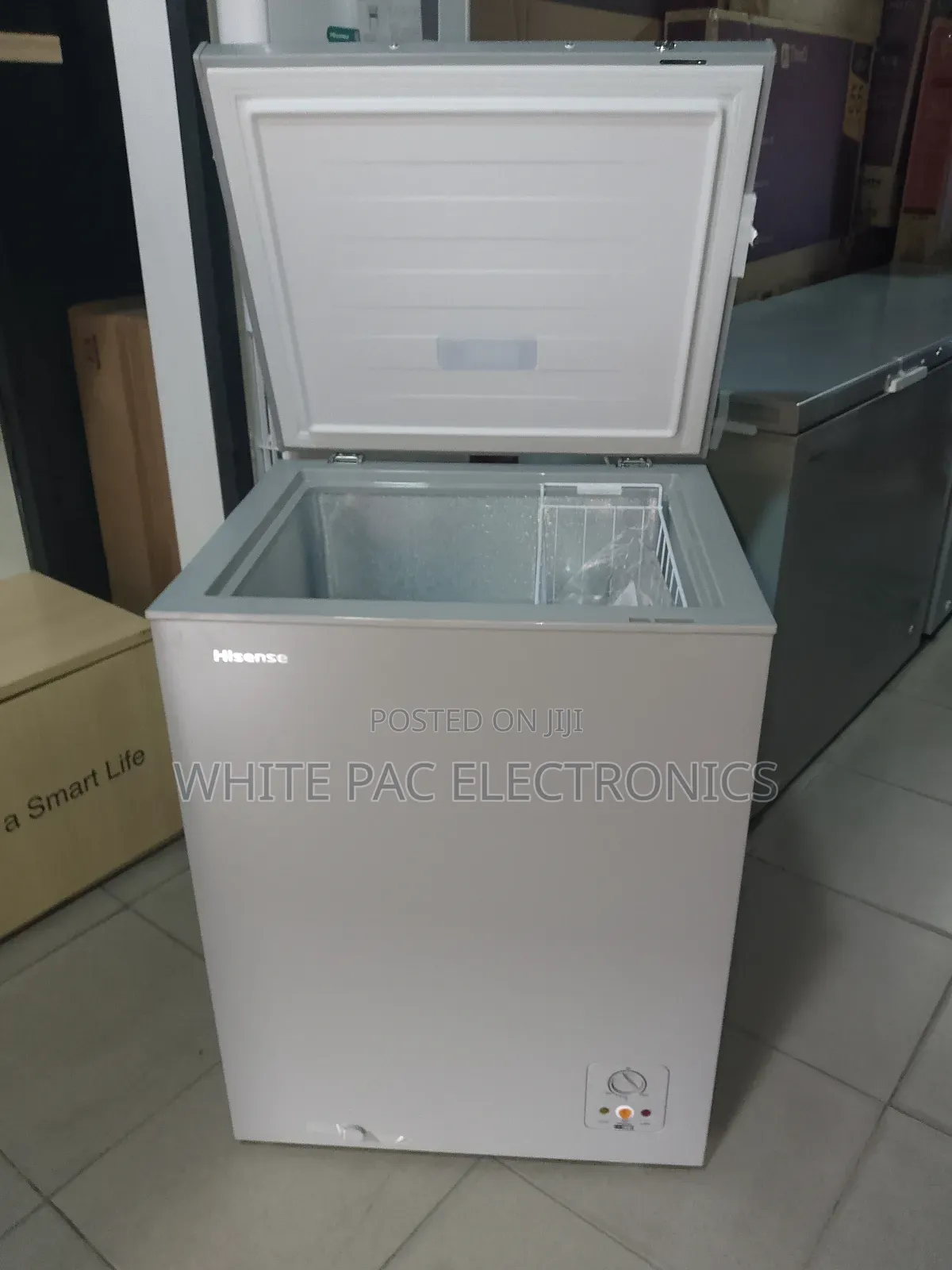 New One Hisense Chest Freezer 145-Litre Extra Cooling>1yrs