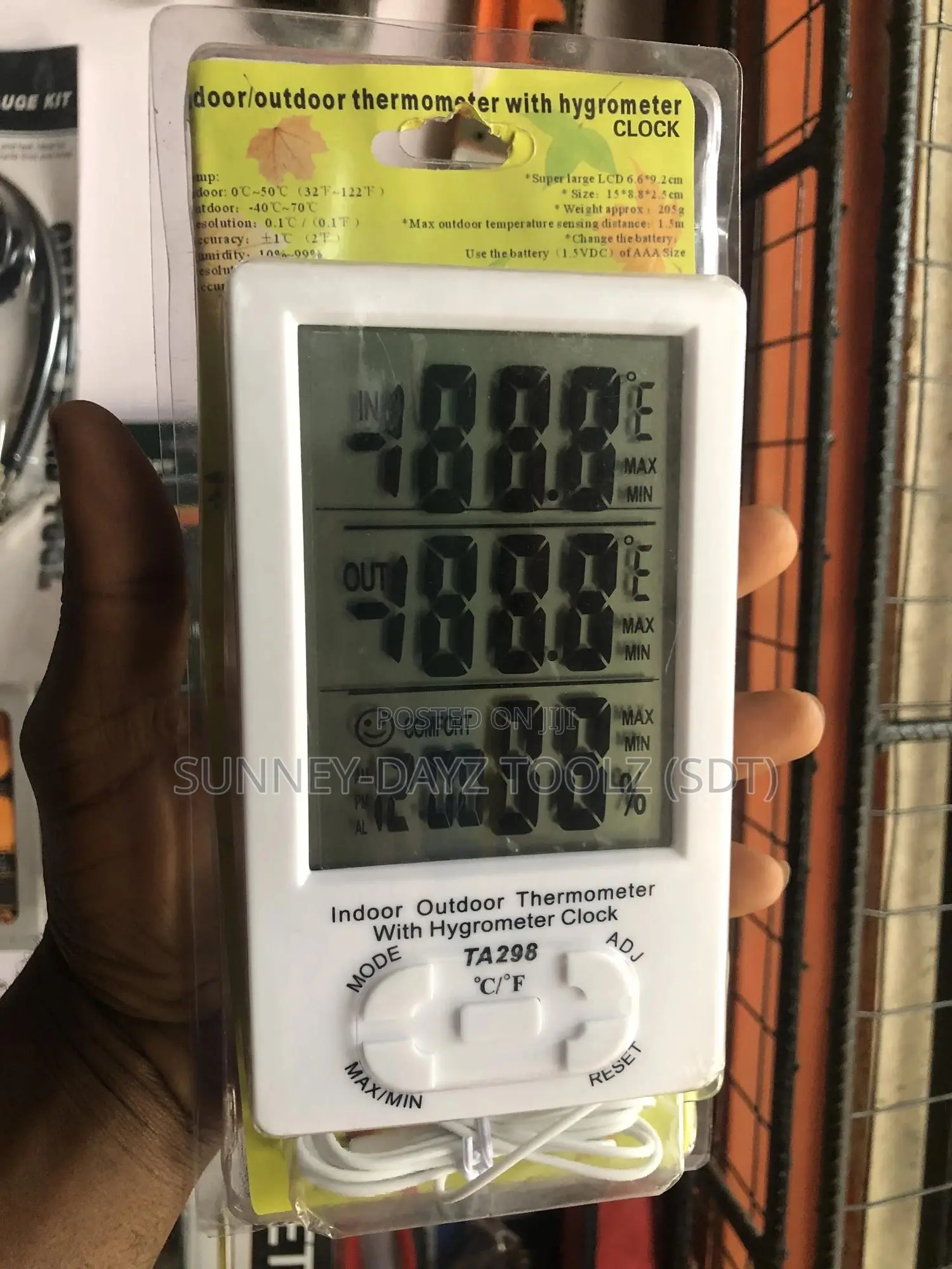 Humidity and Temperature Meter