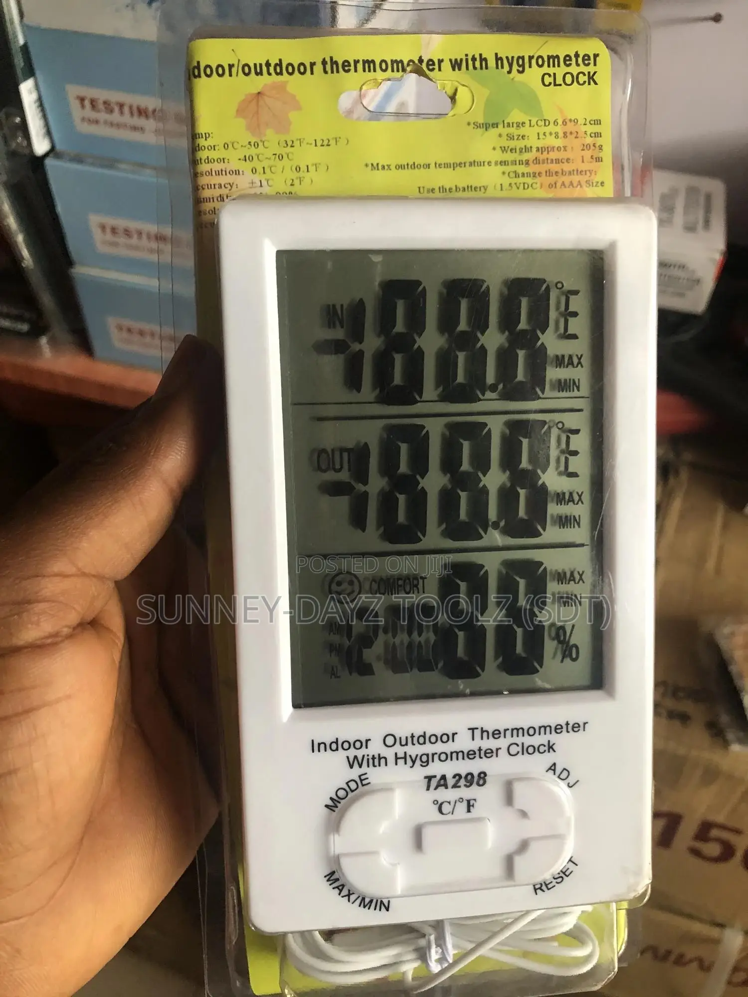 Humidity and Temperature Meter