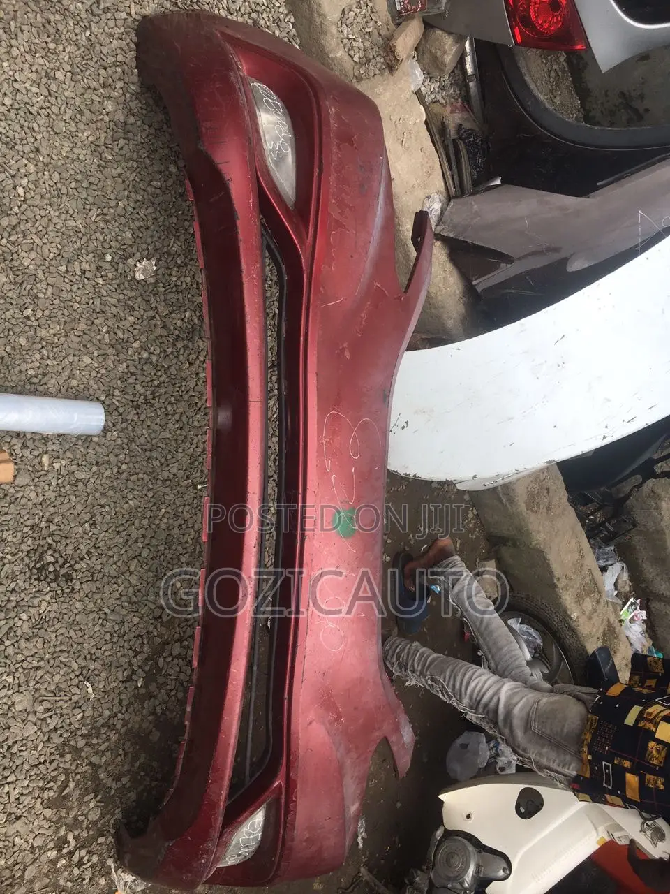 Replacement for Bumper Hyundai Sonata 2012-2014