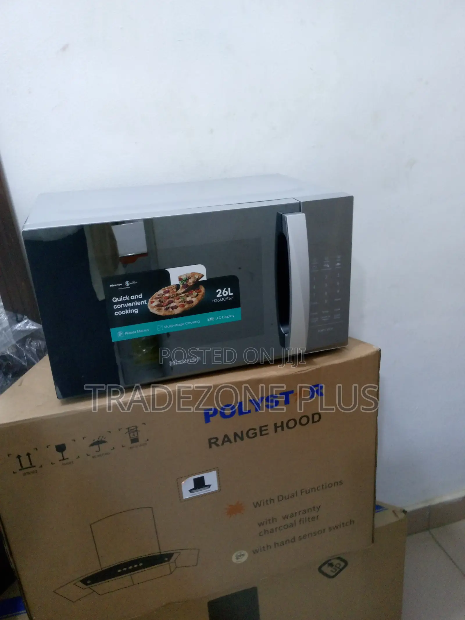 Automatic Hisense Electric 26L Microwave Gray 0ven