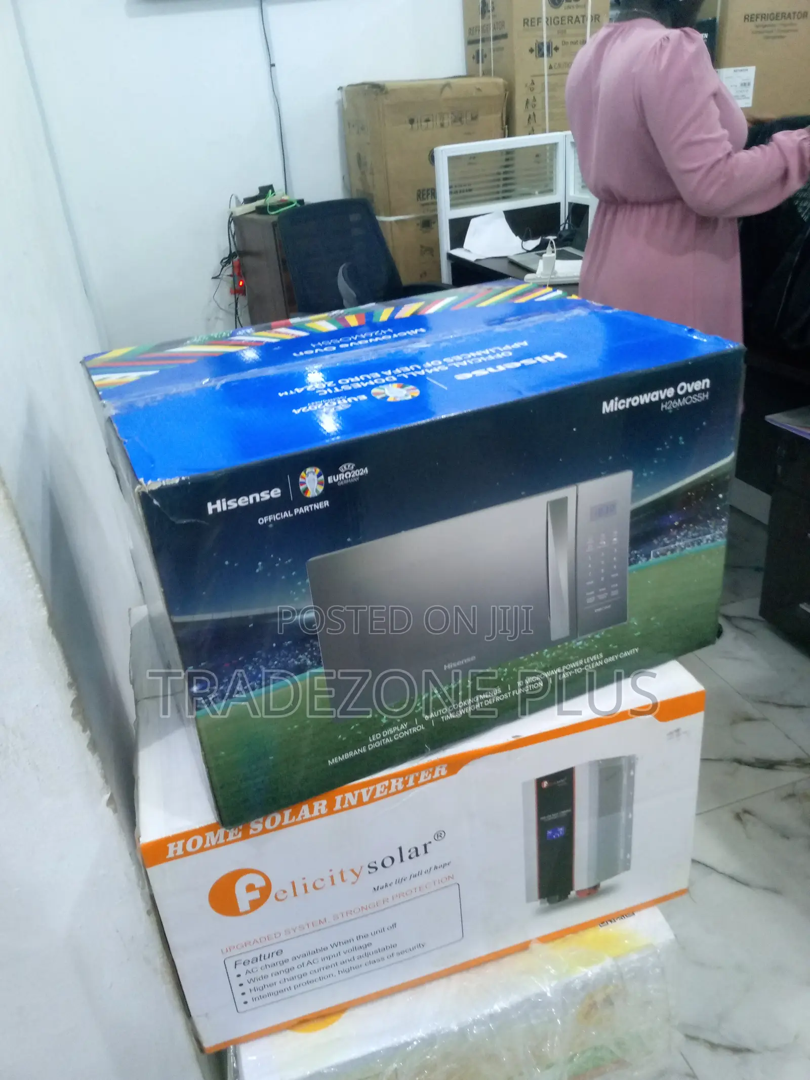 Automatic Hisense Electric 26L Microwave Gray 0ven