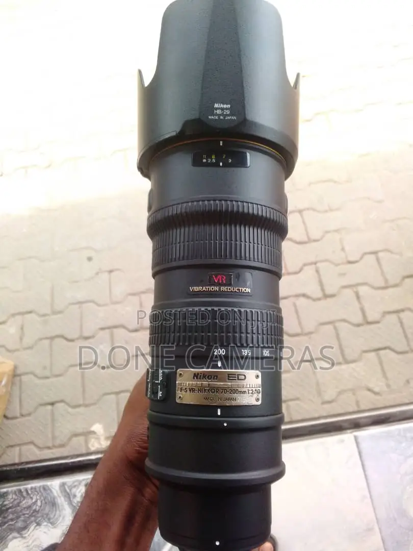 Nikon 70-200 F2.8 Lens