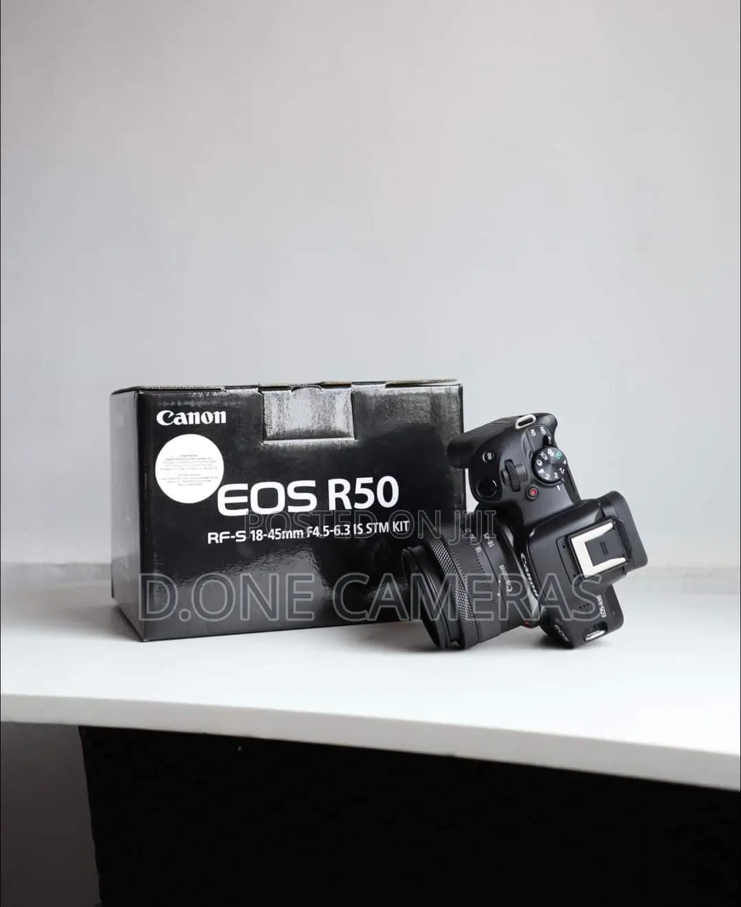 Canon Eos R50 Mirrorless Camera With 18-45mm Lens