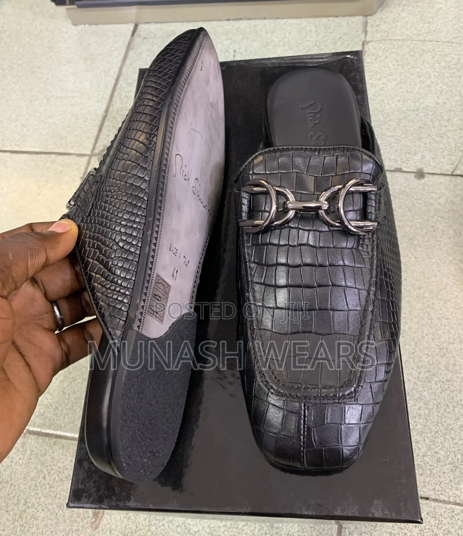 Italian Paul Smith Leather Half Shoe