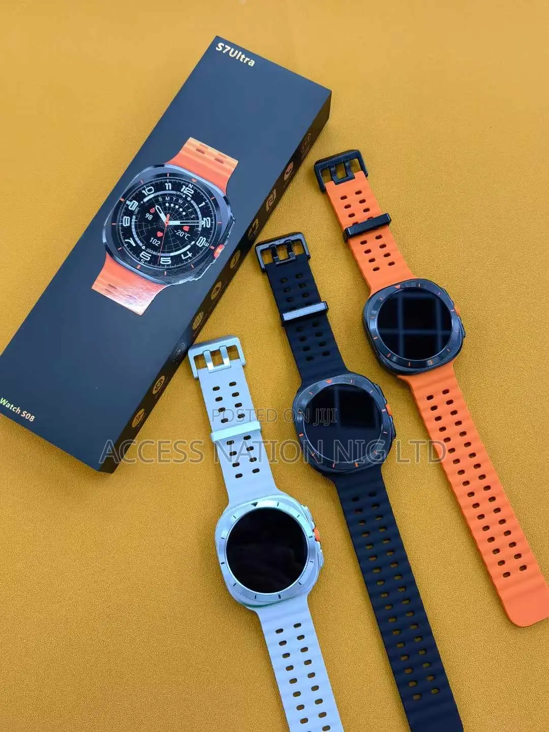 2024 Samsung S7 Ultra Watch, Full AMOLED Display