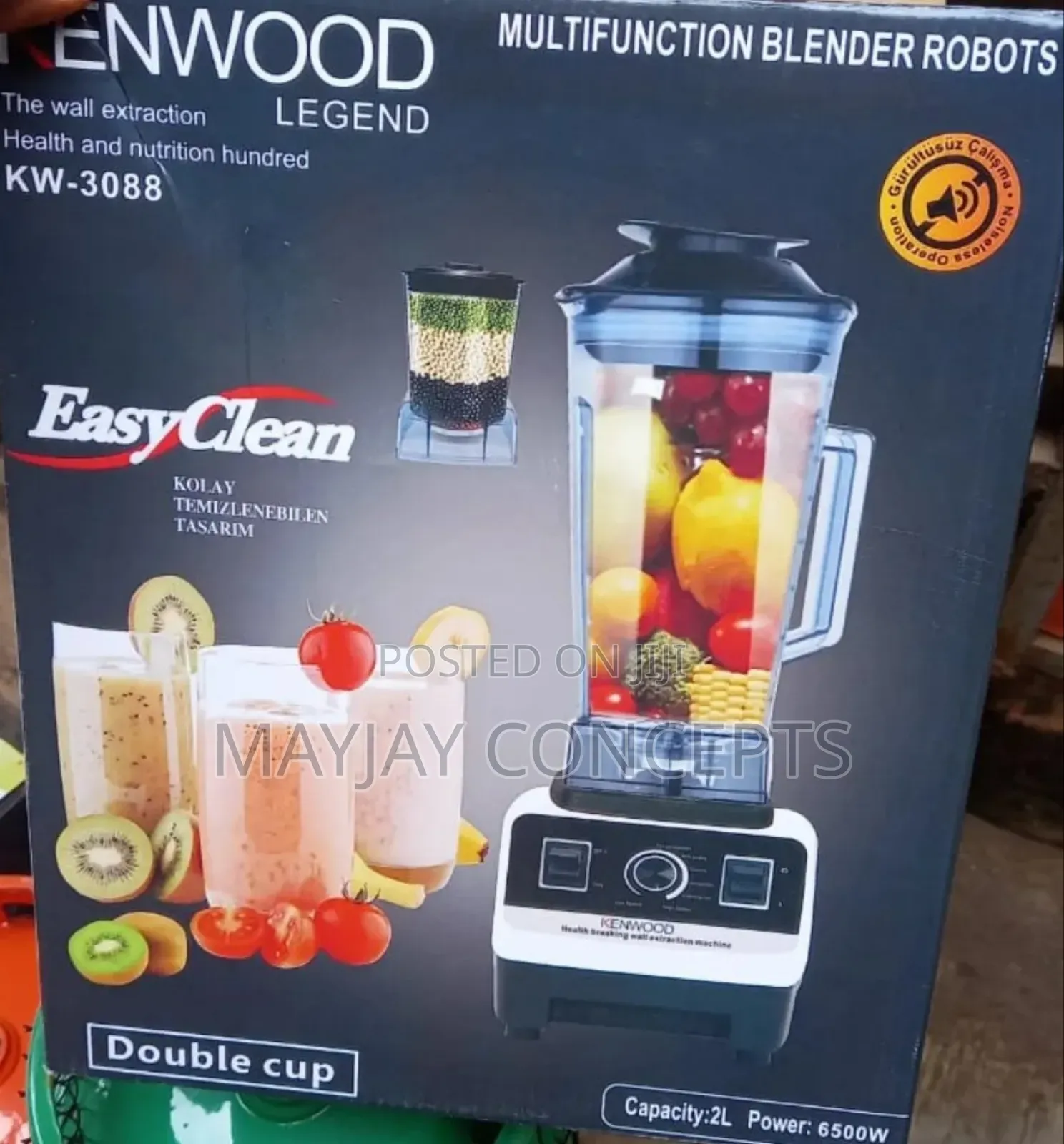 Kenwood Heavy Duty Commercial Grinder Blender-2litres-6500w
