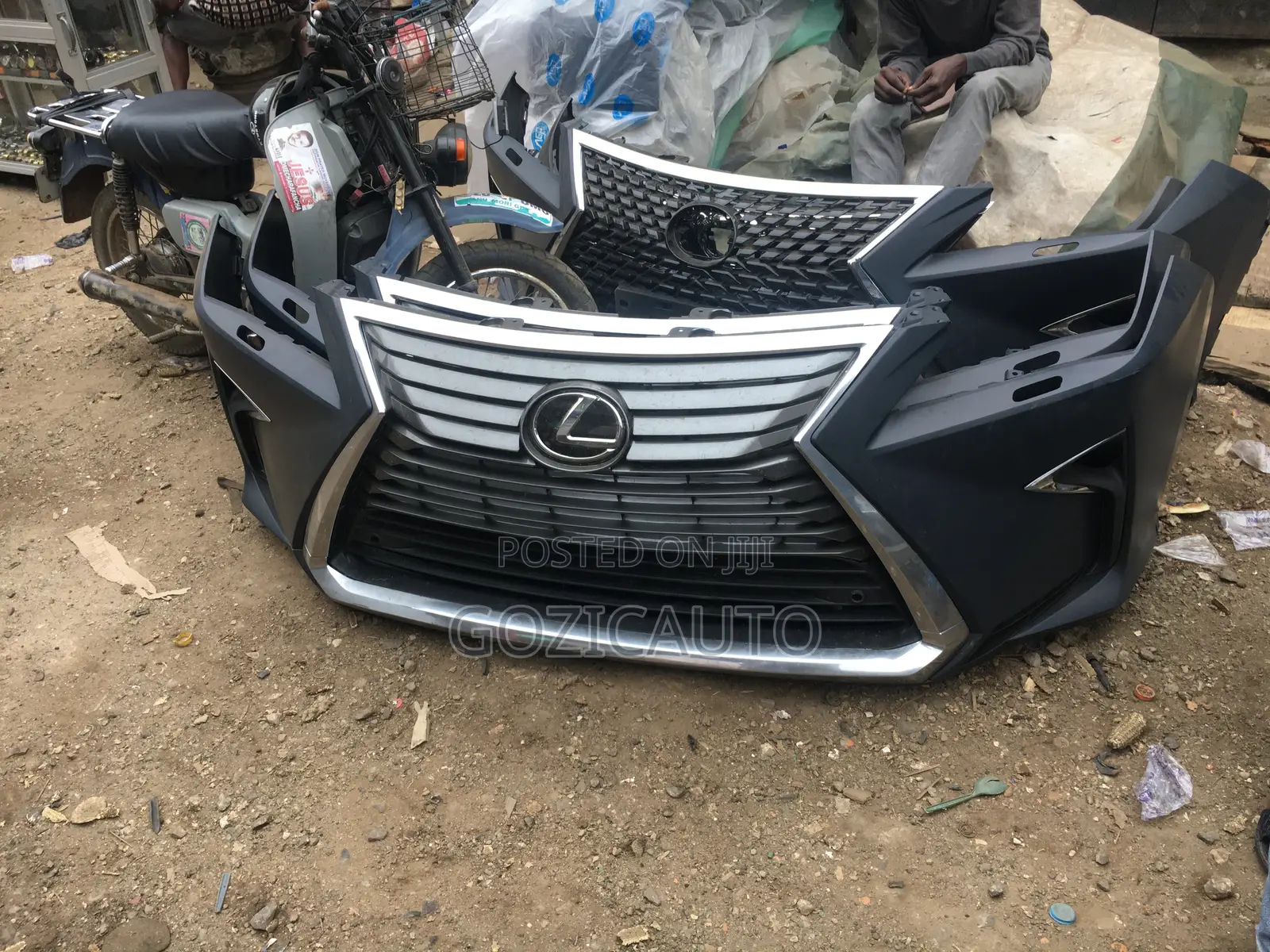 Replacement for Front Bumper Rx350 2016-2018