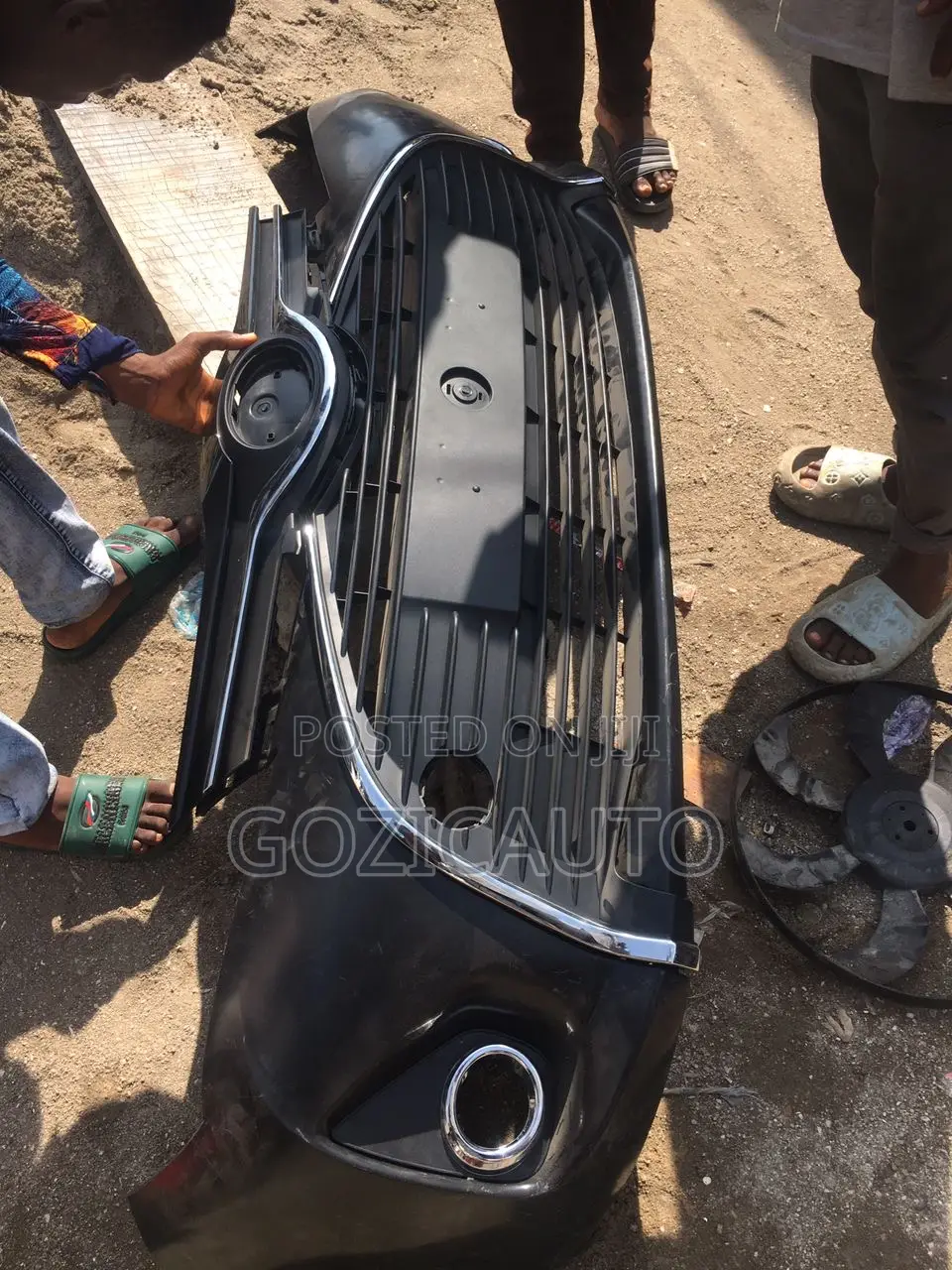 Replacement for Complete Front Bumper Toyota Yaris