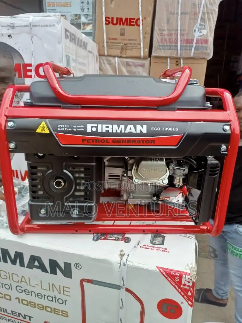 Sumec Firman Generator ECO3990ES 100% Copper Coil
