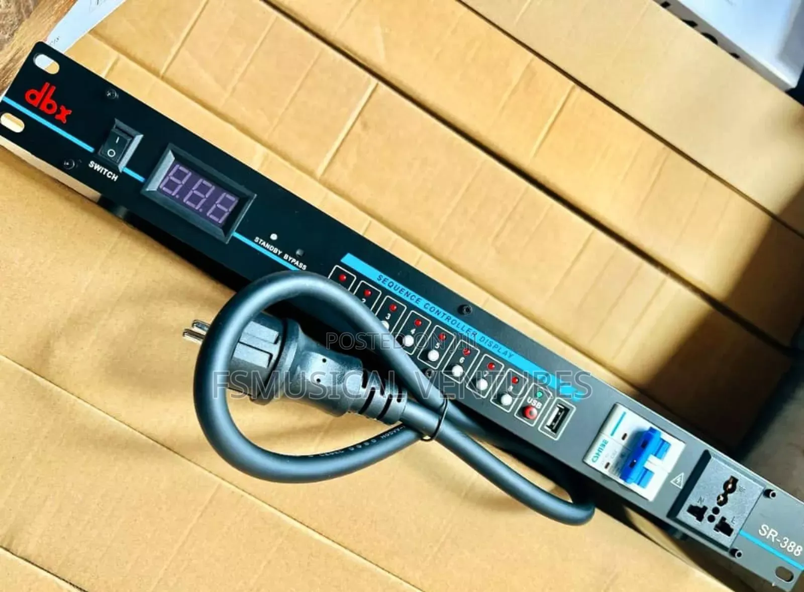 DBX Power Sequence SR-388 With Breaker