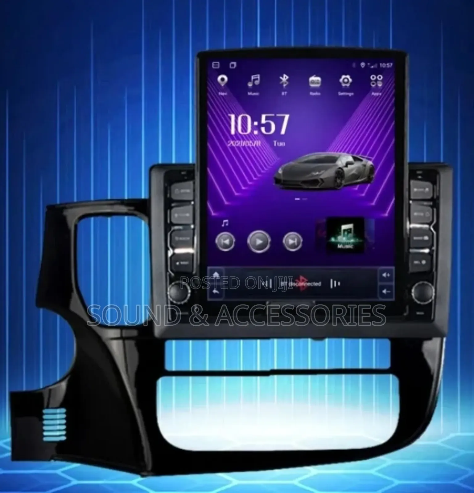 Mitsubishi Outlander 2012-2018 Tesla Android GPS Navigation
