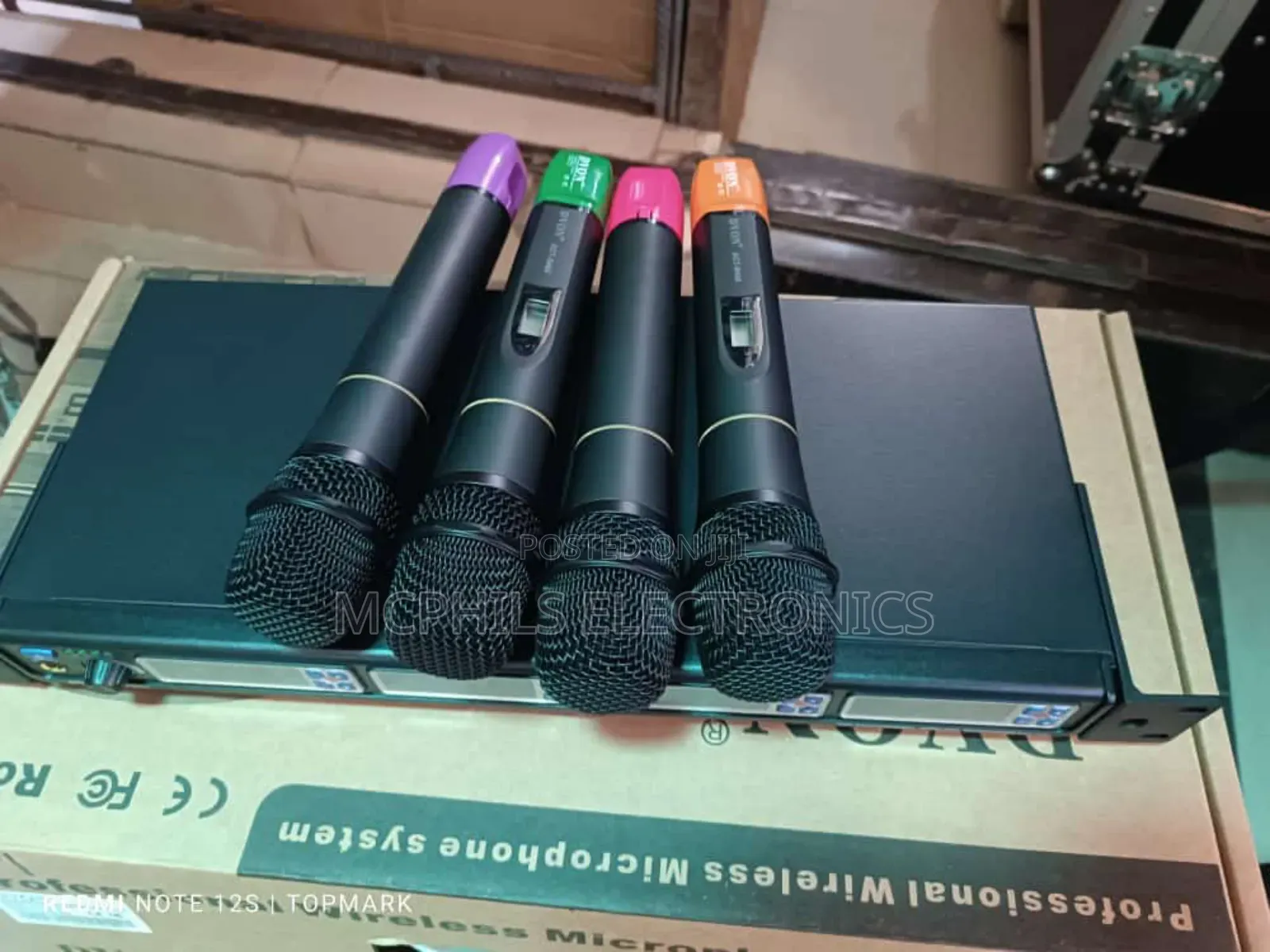 Dvon 4handheld Wireless Mic Act-9460