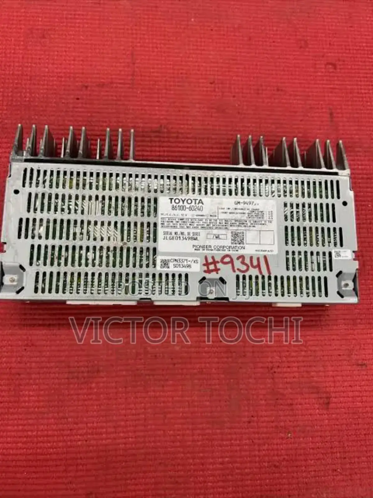 Lexus Gx460 2011 Car Radio Amplifier