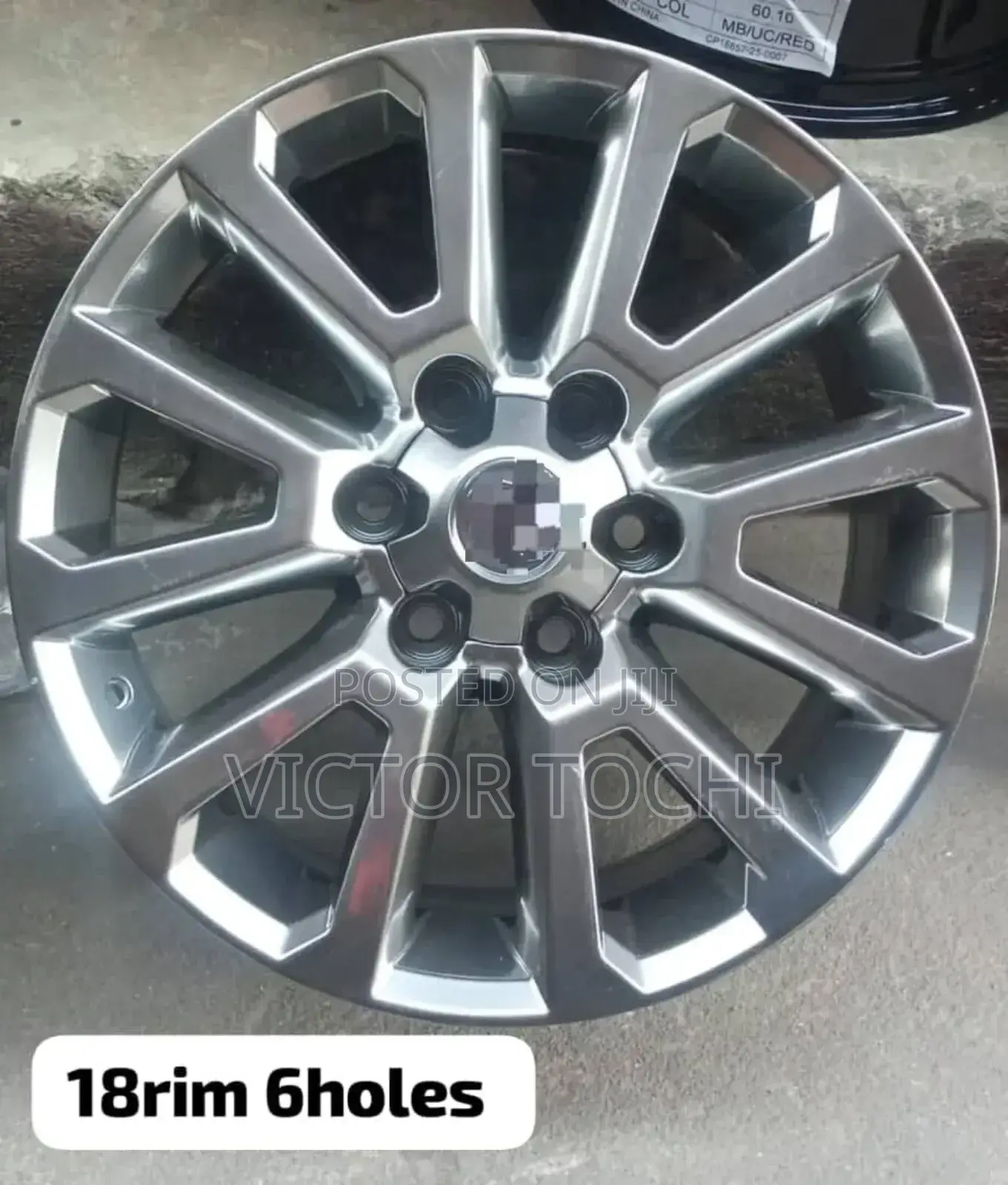 18 Alloy Rim 6 Holes Toyota Prado, Gx460, Hilux