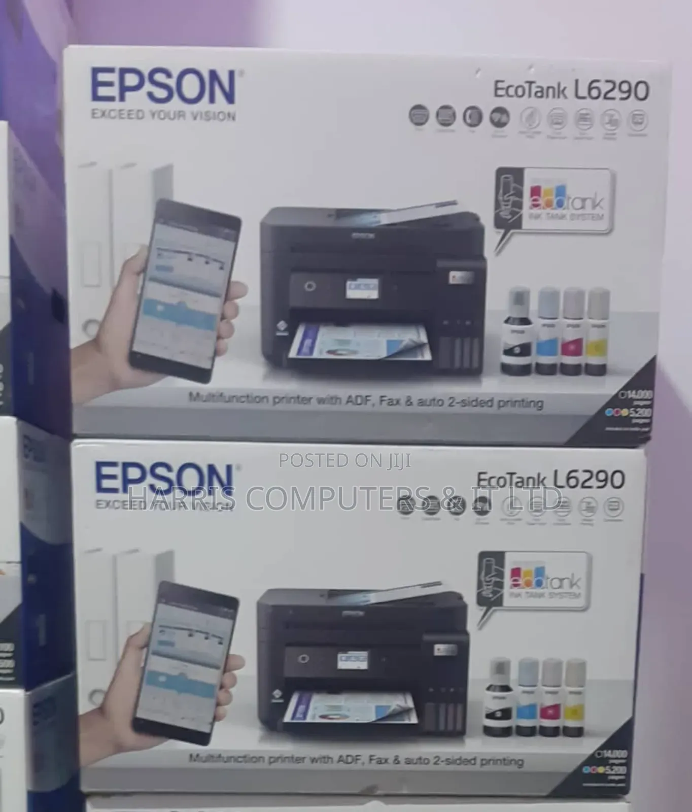 Epson L6290 Multifunction A4 Ecotank With Adf Printer