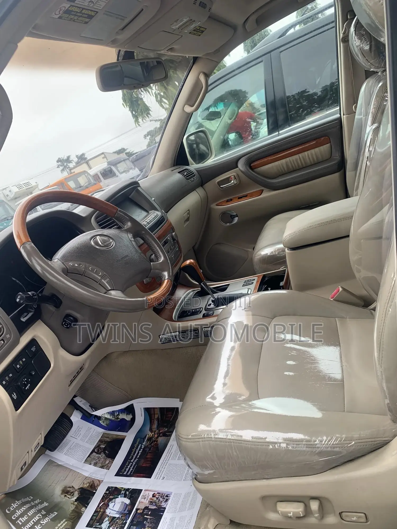 Lexus LX 470 Sport Utility 2007 White