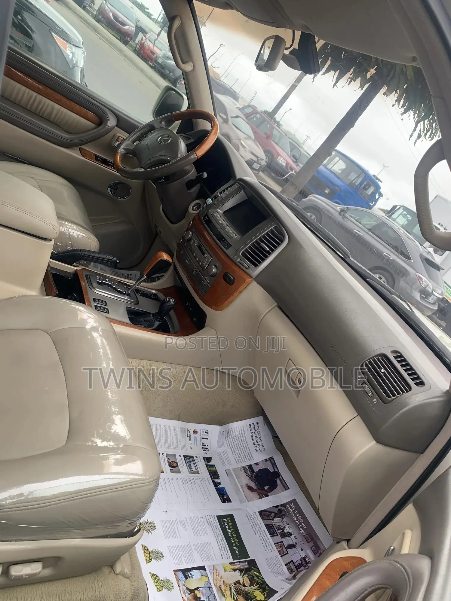 Lexus LX 470 Sport Utility 2007 White