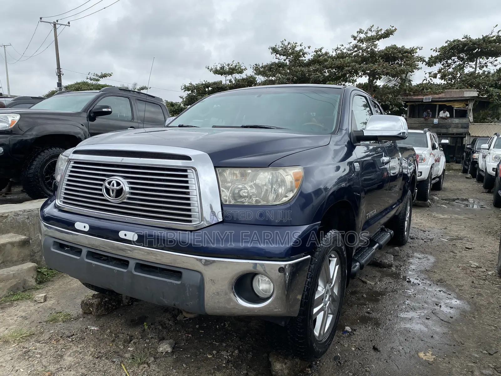 Toyota Tundra Double Cab 4x4 Limited 2012 Blue