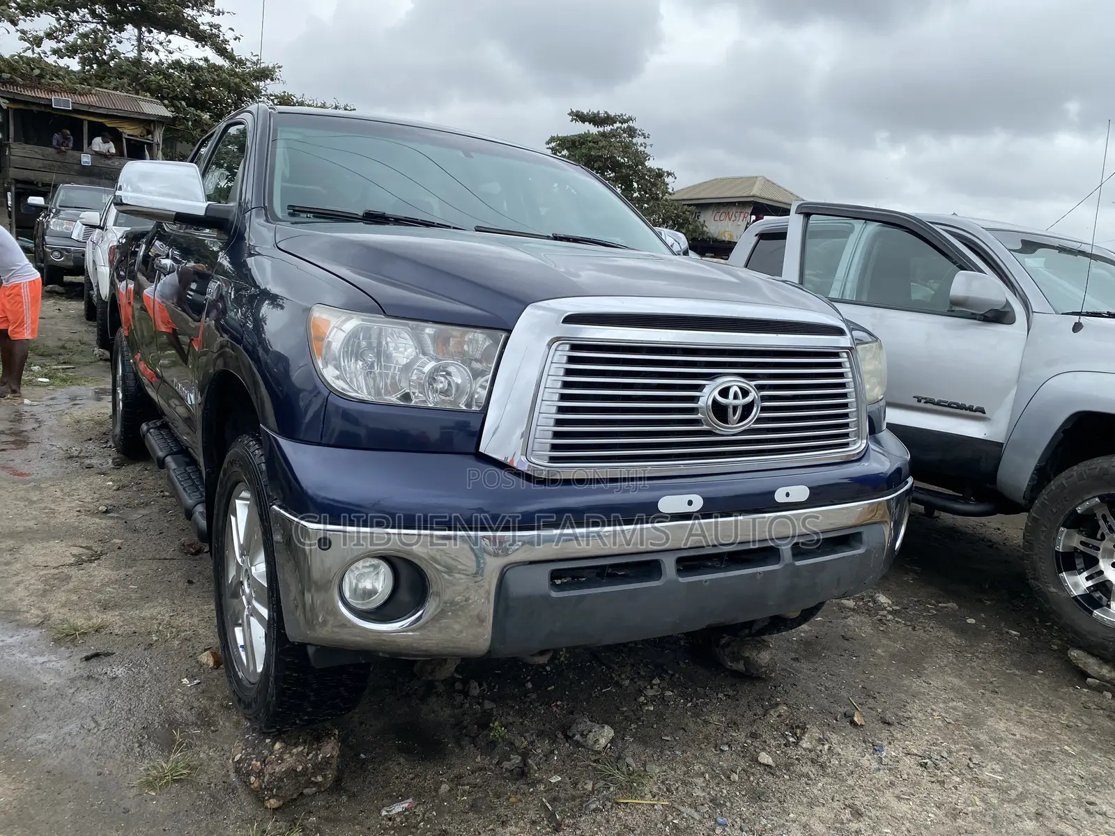 Toyota Tundra Double Cab 4x4 Limited 2012 Blue