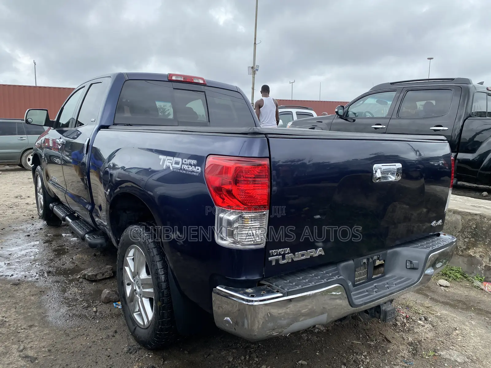 Toyota Tundra Double Cab 4x4 Limited 2012 Blue