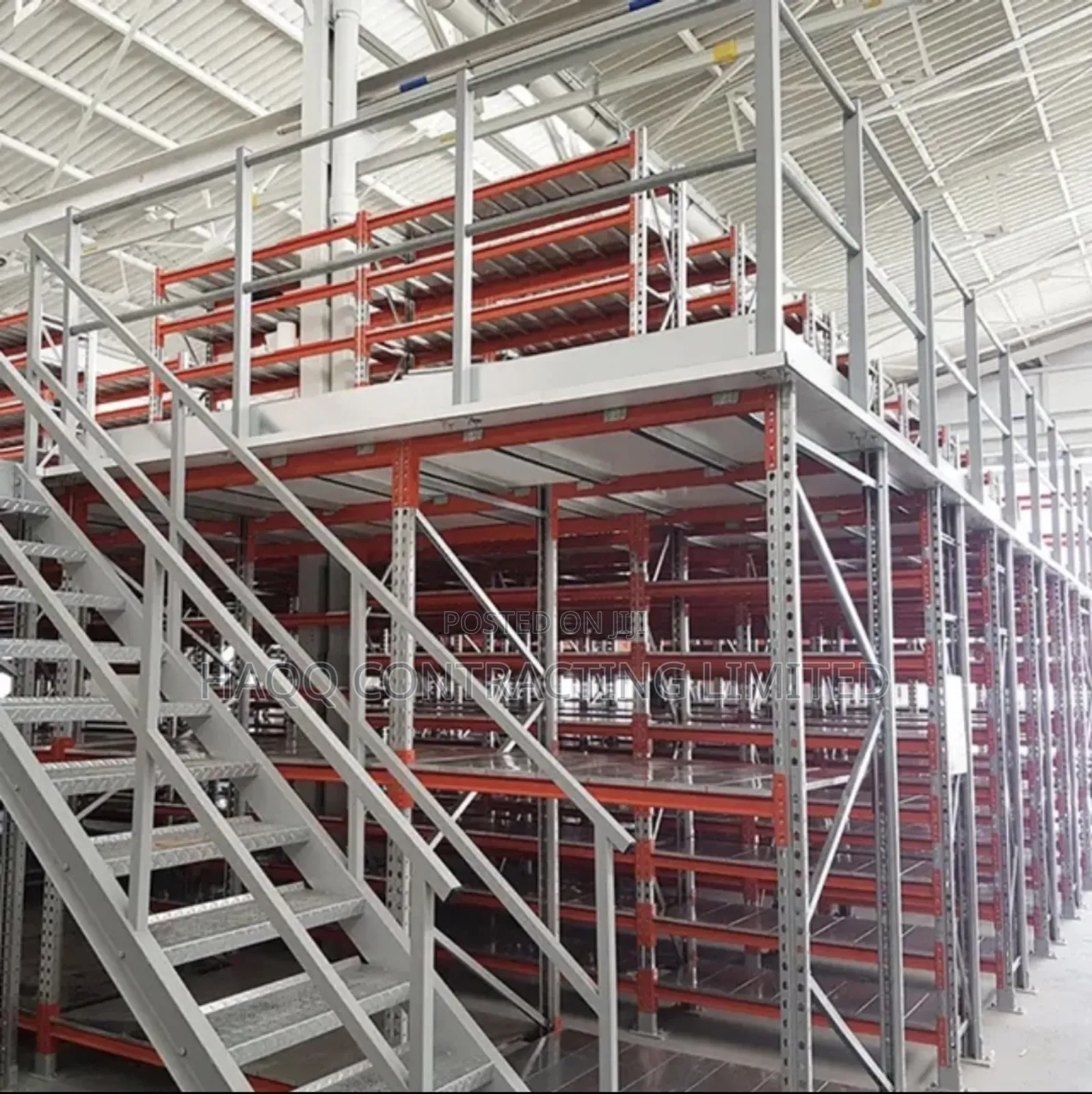Warehouse Shed, Mezzanine, All Steel Structure Fabrication