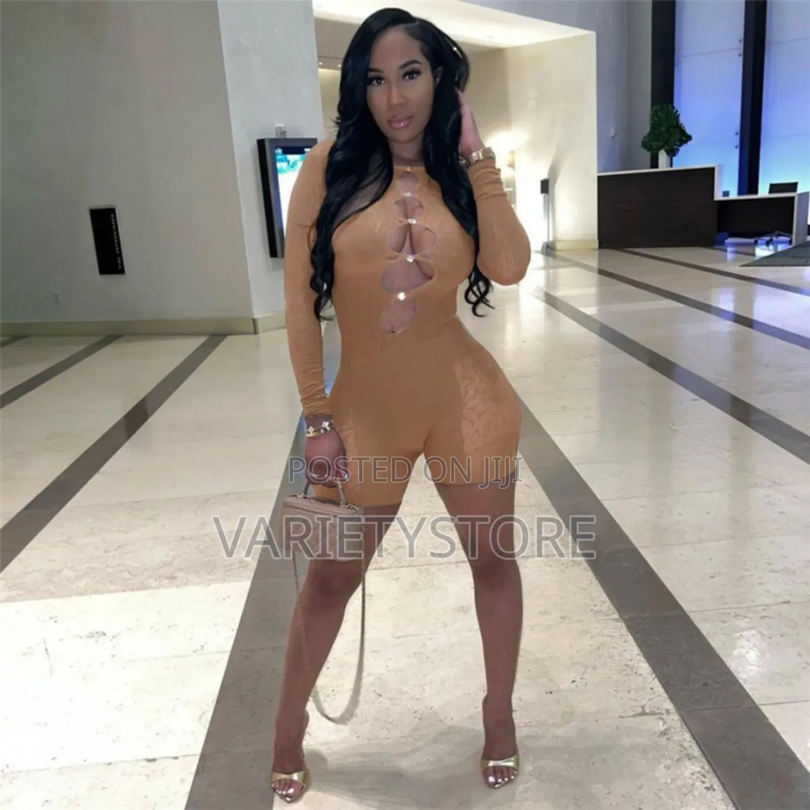 Women Trim Clubwear Playsuits