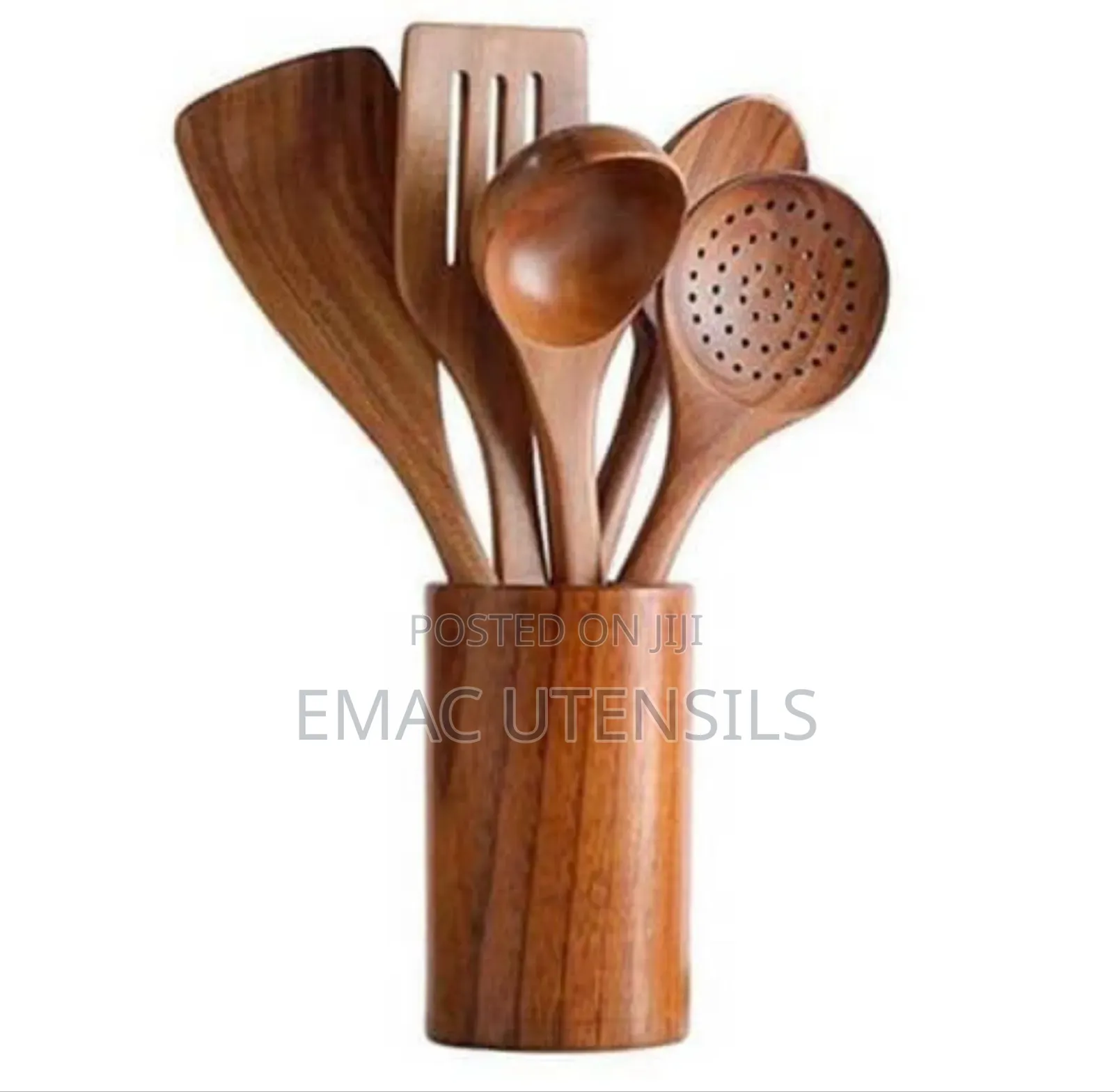 Natural Teak Wooden Cooking Spoon