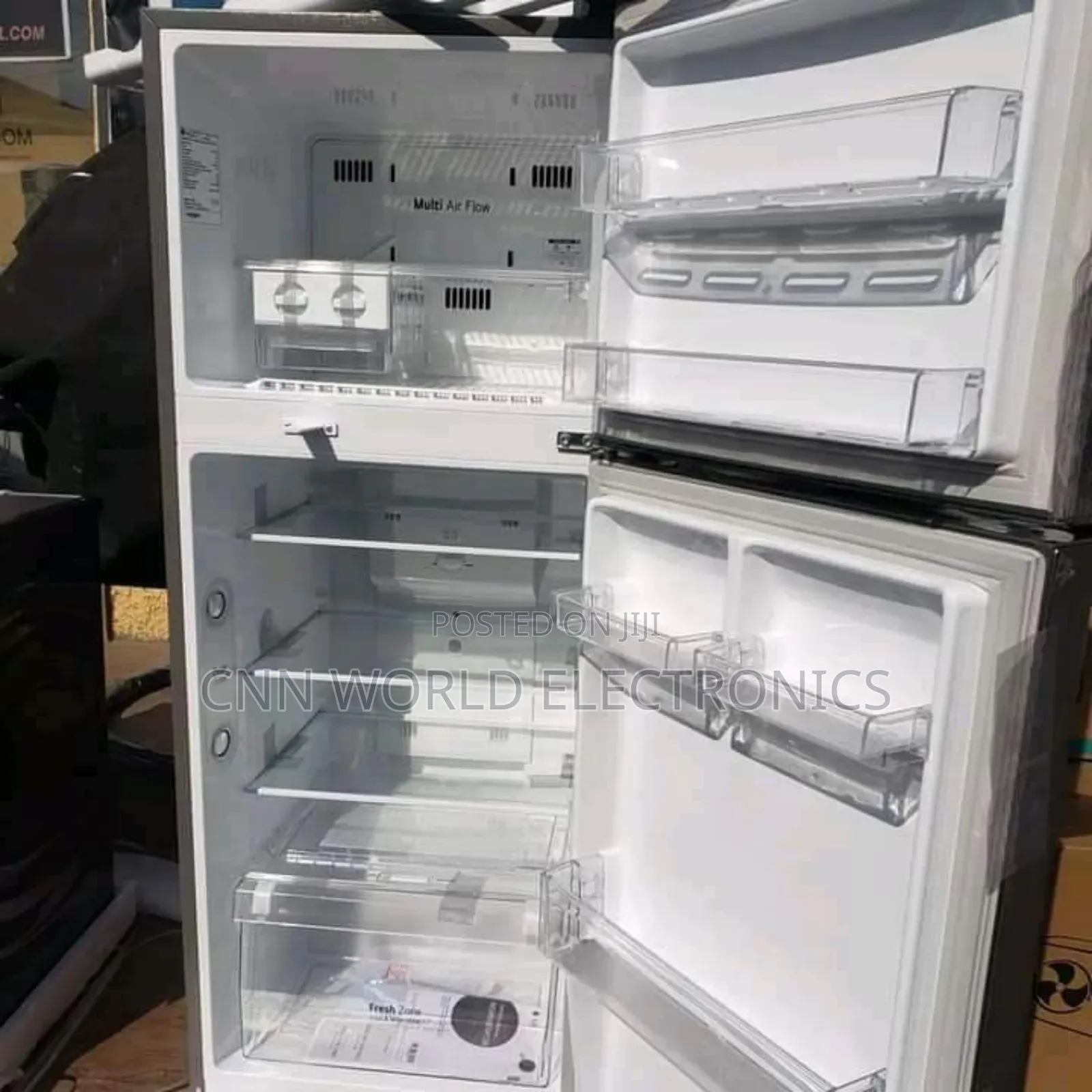 New LG 308L Smart Inverter Double Door Fridge Fast Cooling