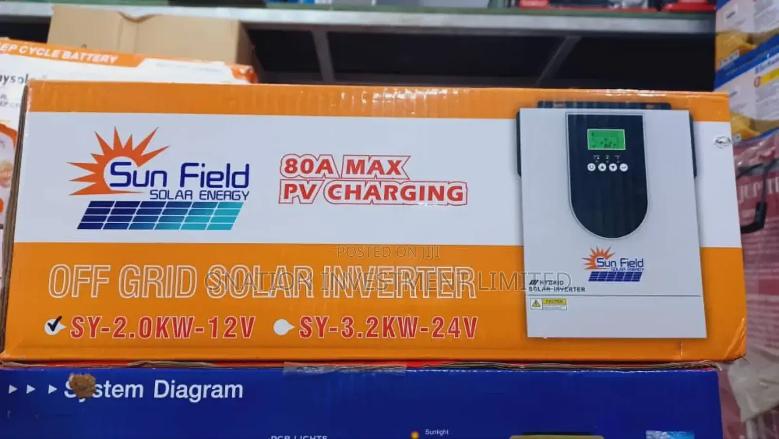 2kva 12v Sunfield Hybrid Inverter