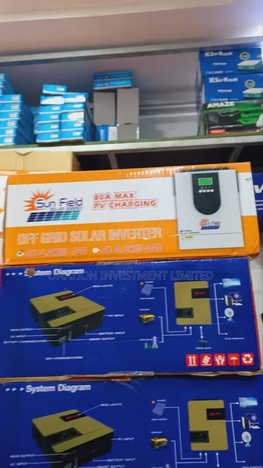 2kva 12v Sunfield Hybrid Inverter