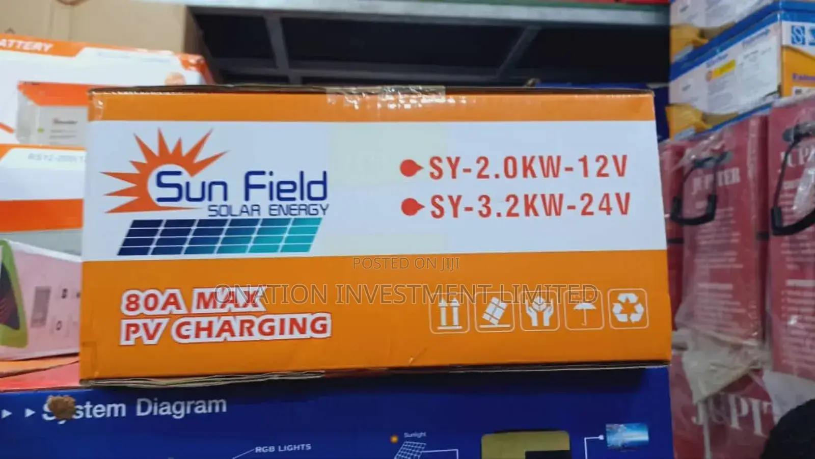2kva 12v Sunfield Hybrid Inverter