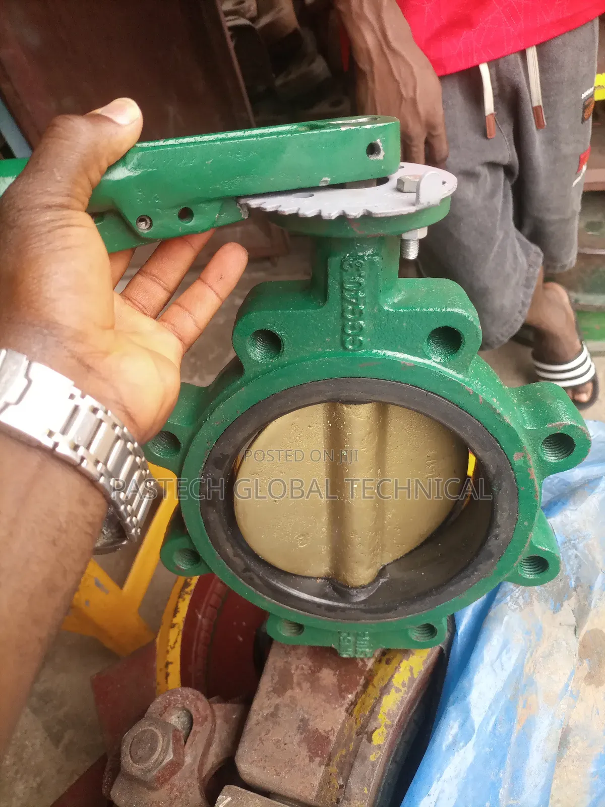8" C/S Lug Style Butterfly Valve