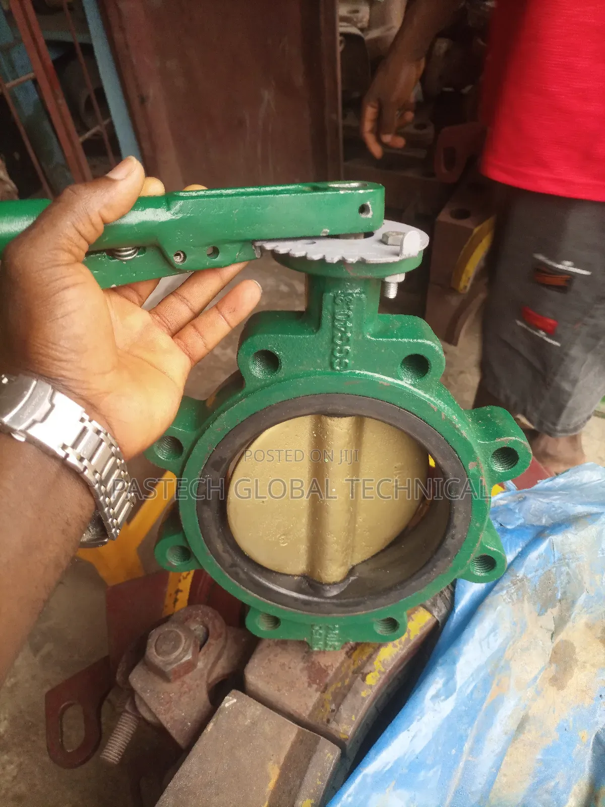 8" C/S Lug Style Butterfly Valve