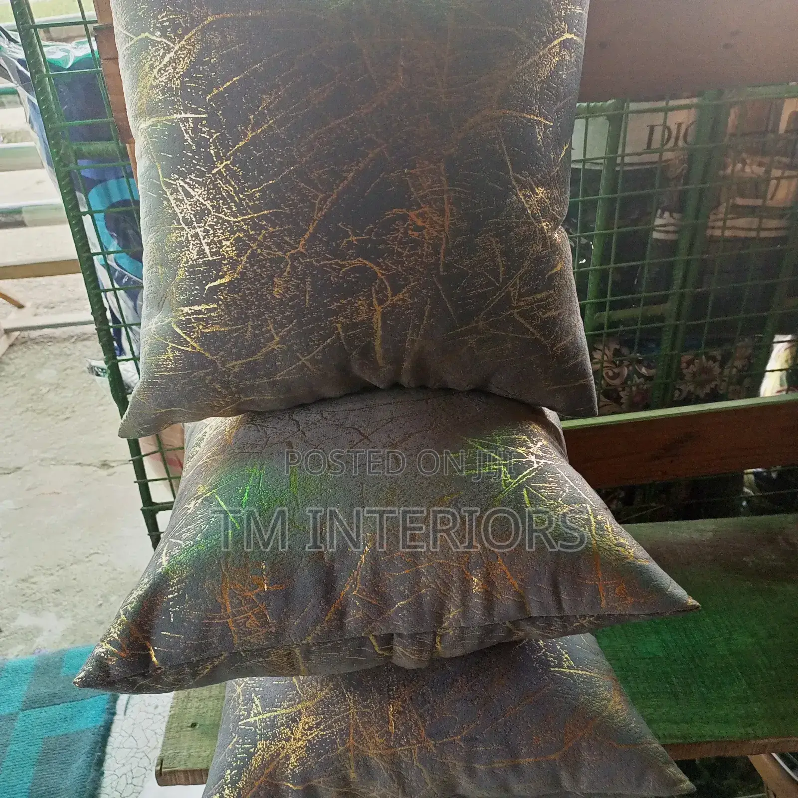 Tm Interiors Exclusive Luxury Throw Pillows, 18 X 18 Inches