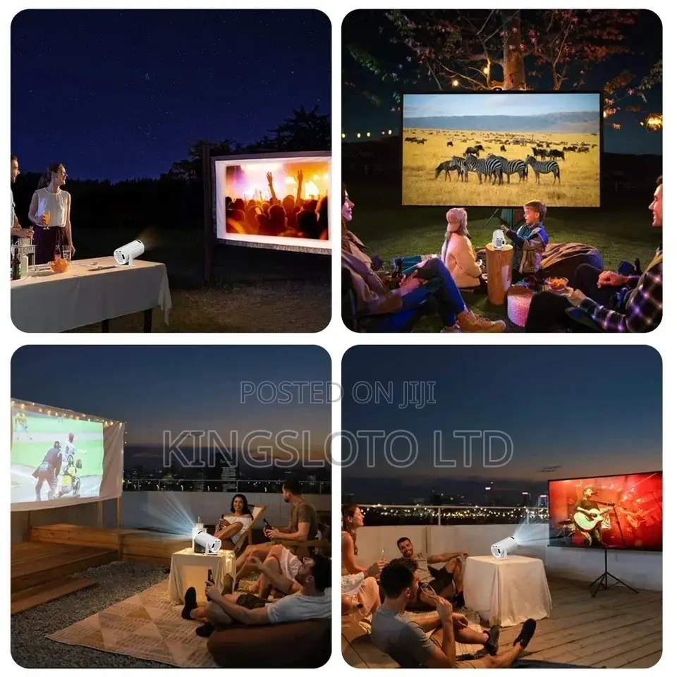 Android 12 Bluetooth Projector 1080P