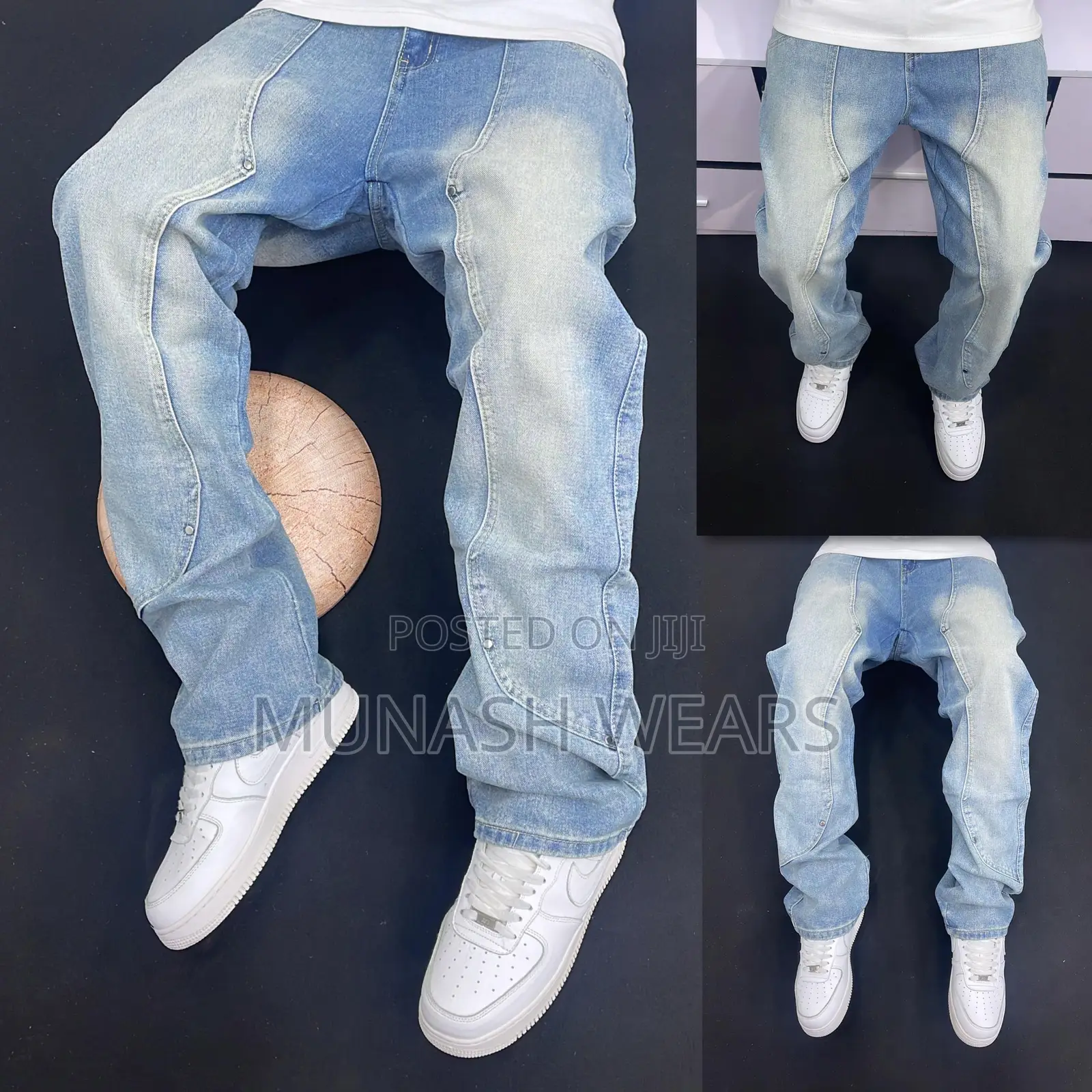 Luxury Denim Flair Baggy Jean