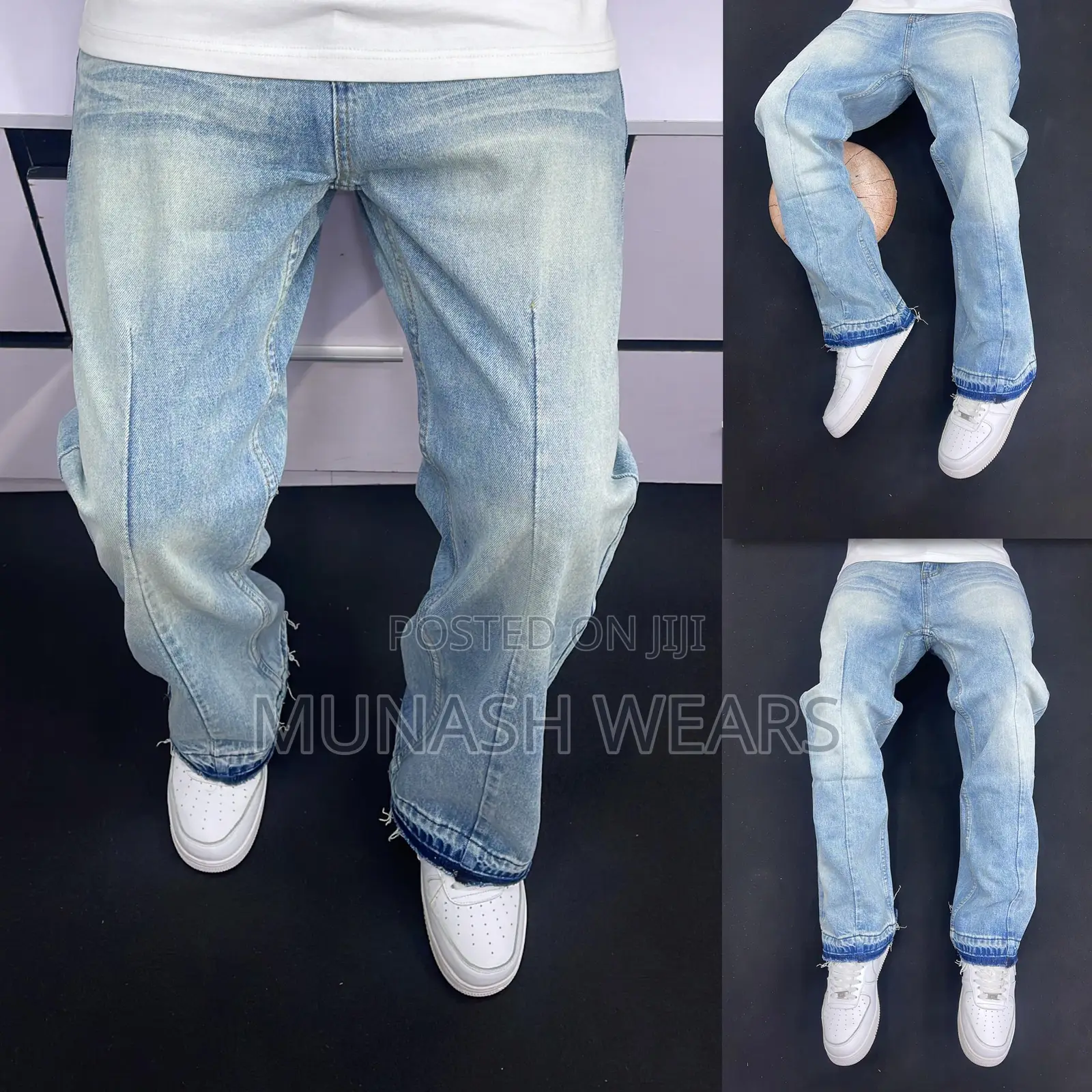 Luxury Denim Flair Baggy Jean