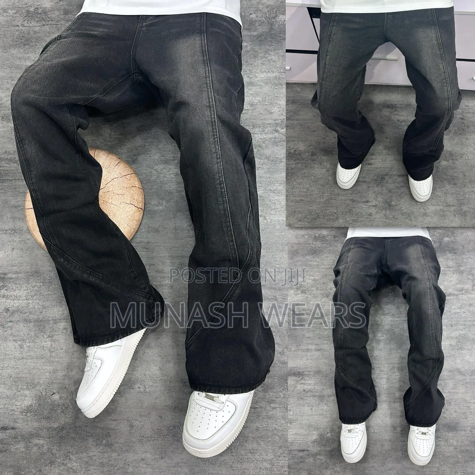Luxury Denim Flair Baggy Jean