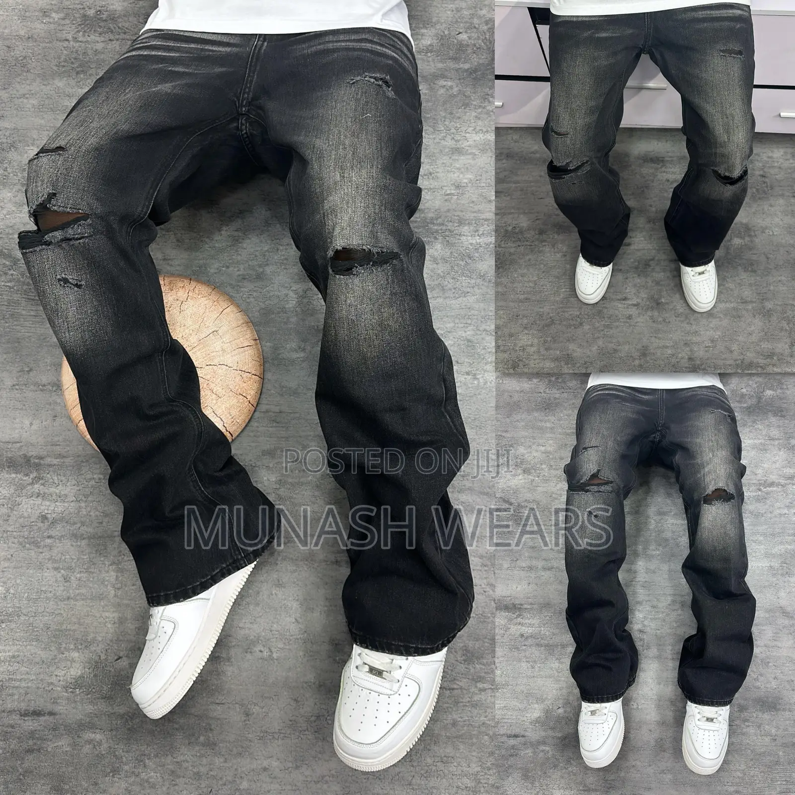 Luxury Denim Flair Baggy Jean