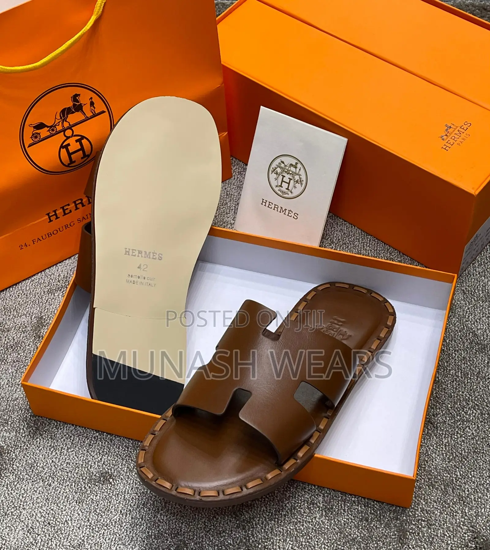 Hermes Leather Palm